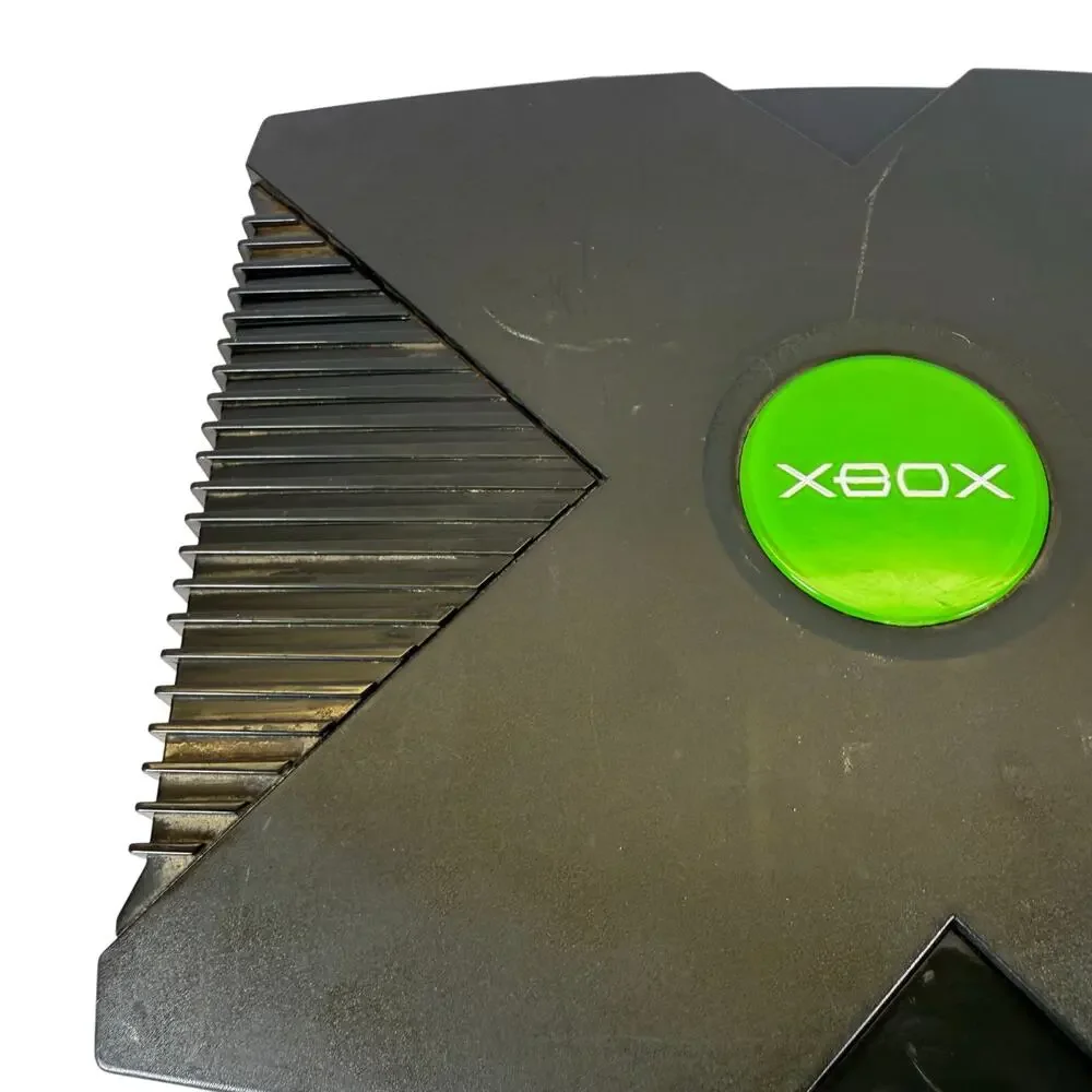 Microsoft Original Xbox For Parts And Repair, Power On, Disc Driver Stuck